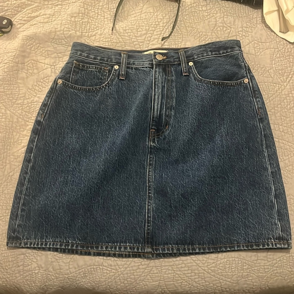 Madewell a-line skirt NWOT
